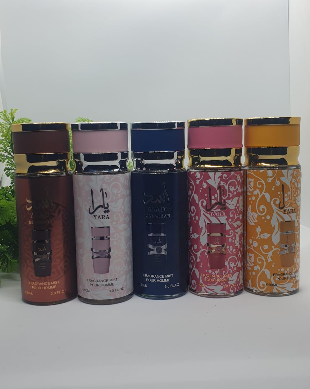 Lattafa Fragrance Mist – 90ml | Yara, Asad Zanzibar & More